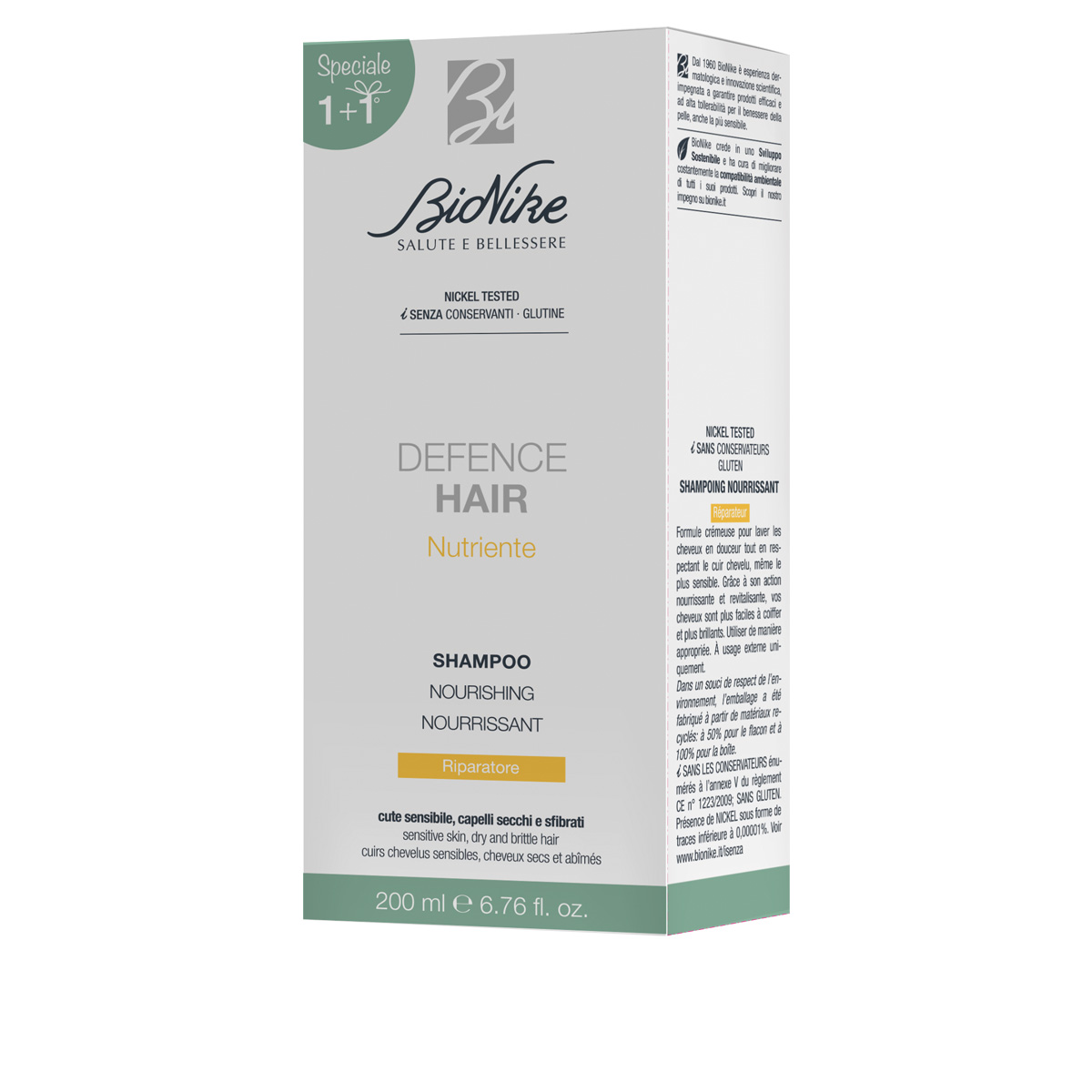 BioNike Defence Hair Shampoo Nutriente