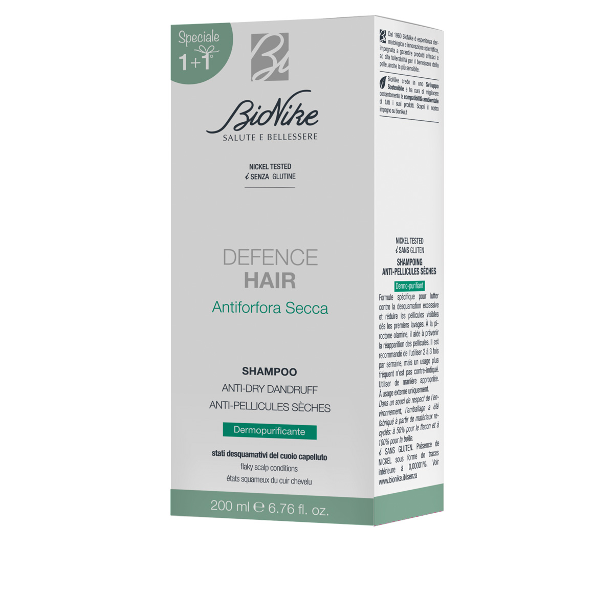 BioNike Defence Hair Shampoo Antiforfora Secca