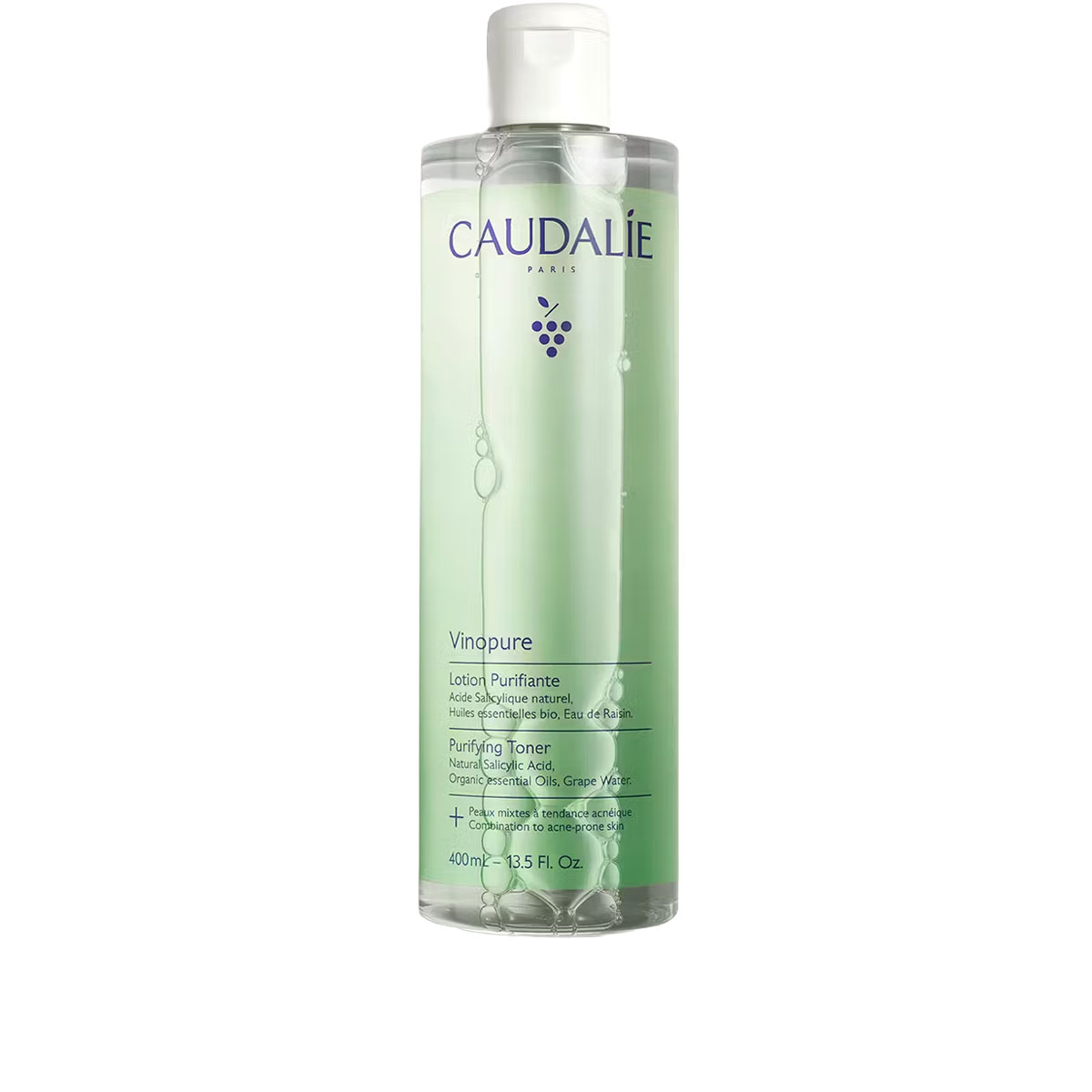 Caudalie Vinopure Lozione Purificante all'Acido Salicilico 400 Ml