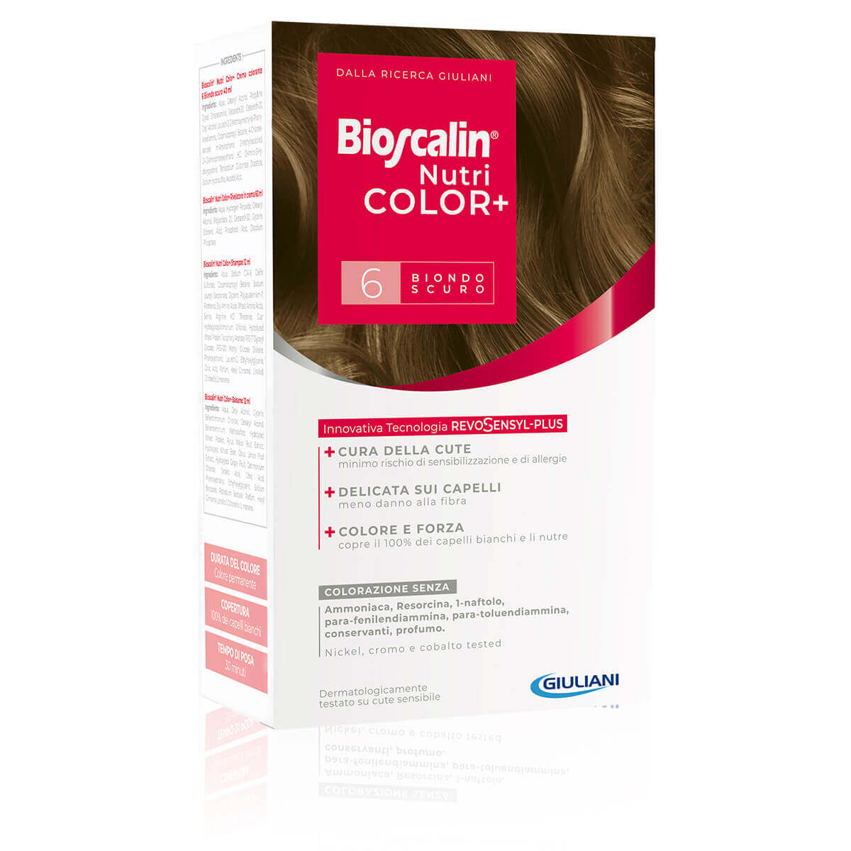 Bioscalin Nutri Color+ Colorazione Permanente 6 Biondo Scuro