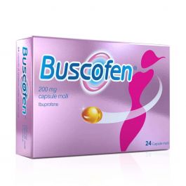 Buscofen 200 mg 24 Capsule Molli | mal di testa, denti e altri dolori ...