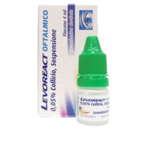 27699026 Levoreact Oftalmico Collirio 4 ml