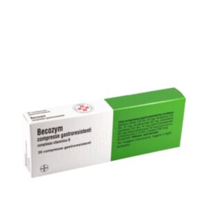 5647033 Becozym Compresse Gastroresistenti 20 Compresse