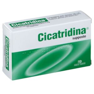 907116154 Cicatridina Supposte 10 Supposte da 2 g