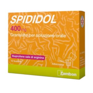39600022 Spididol Granulato Gusto Albicocca 12 Bustine