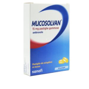 24428195 Mucosolvan Pastiglie Gommose Ambroxolo 20 Pastiglie