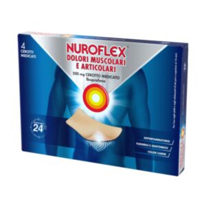 47036025 Nurofen Dolori Muscolari e Articolari Cerotto Medicato 4 Pezzi