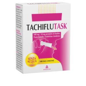 47430018 Tachiflu Task Granulato Senza Acqua 10 Bustine