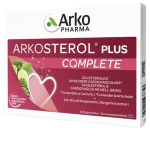 989851694 Arko Pharma Arkosterol Plus Complete 30 Compresse