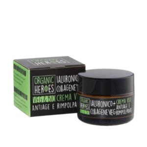 8054615475045 Organic Heroes Ialuronico + Collagene Veg Crema Viso Antiage e Rimpolpante 50 ml