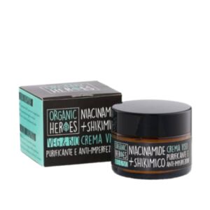 805461547052 Organic Heroes Niacinamide + Shikimico Crema Viso Purificante e Anti-Imperfezioni 50 ml