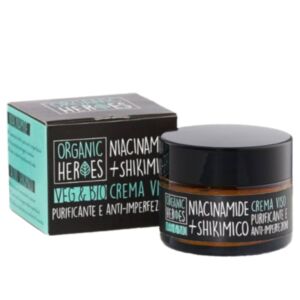 805461547052 Organic Heroes Niacinamide + Shikimico Crema Viso Purificante e Anti-Imperfezioni 50 ml