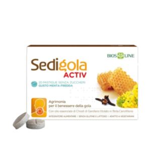 949502797 Bios Line Sedigola Activ Gusto Menta Fredda 20 Pastiglie