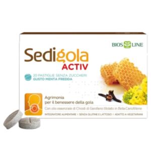 949502797 Bios Line Sedigola Activ Gusto Menta Fredda 20 Pastiglie