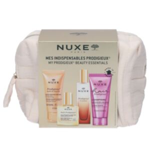 950833107 Nuxe Trousse Voyage Indispensables Prodigieux 30 ml + 10 ml + 15 ml + 30 ml