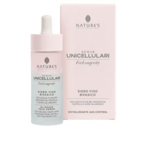 940549684 BiosLine Nature's Acque Unicellulari ForLongevity Siero Viso Bifasico 30 ml