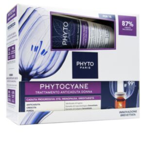 950233344 Phytocyane Set Anti-Caduta Progressiva Dei Capelli Donna