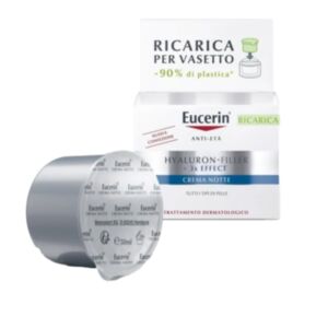 985729755 Eucerin Hyaluron-Filler + 3x Effect Crema Notte Ricarica