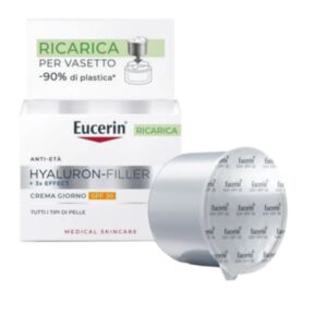 951091952 Eucerin Hyaluron-Filler +3x Effect Crema Giorno SPF 30 Ricarica