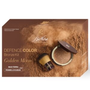 952110310 BioNike Defence Color Bronze Kit Golden Moon Terra Compatta + Pennello