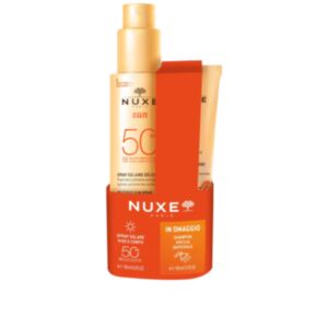 951388786 Nuxe Sun Duo Latte Solare Spray Spf50 + Shampoo Doposole