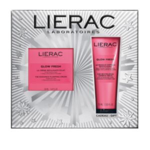 990880510 Lierac Cofanetto Glow Fresh Natale Crema Rimpolpante Luminosità + Maschera Rivitalizzante Express 30 Ml