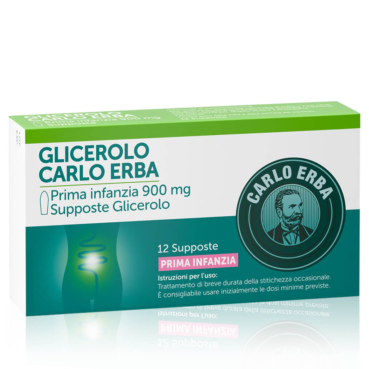 Glicerolo Carlo Erba Prima Infanzia 900 mg Supposte Glicerolo