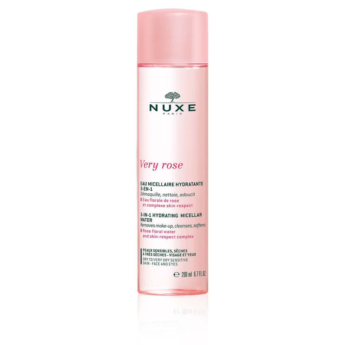 Nuxe Very Rose Acqua Micellare Idratante 3 in 1