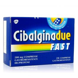 Cibalgina Due Fast 200 Mg Ibuprofene 24 Compresse Mal Di Testa Denti E Altri Dolori Uso Orale Saninforma