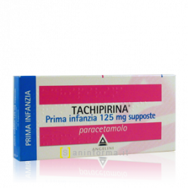 Tachipirina Prima Infanzia 125 Mg Supposte Farmacia Saninforma