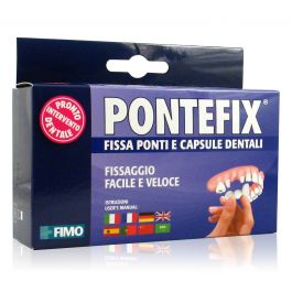Pontefix Fissa Ponti e Capsule Dentali, Adesivi e Compresse per Pulizia  Dentiere