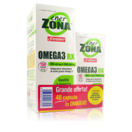 EnerZona Omega 3 RX Olio di Pesce 1gr Duo