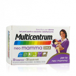 Multicentrum Neo Mamma DHA | Vitaminici ed Energetici | Saninforma