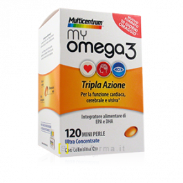 Multicentrum My Omega 3 | Omega 3, Olio di Pesce, Colesterolo | Saninforma