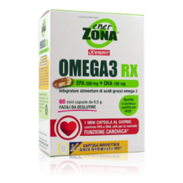 Enerzona Omega 3 RX Olio Di Pesce 0.5 g | Omega 3, Olio di Pesce,  Colesterolo | Saninforma