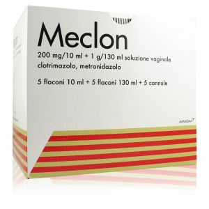 Meclon Clotrimazolo, Metronidazolo Soluzione Vaginale
