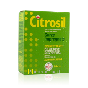 Citrosil 0,175% Soluzione Cutanea Benzalconio Cloruro