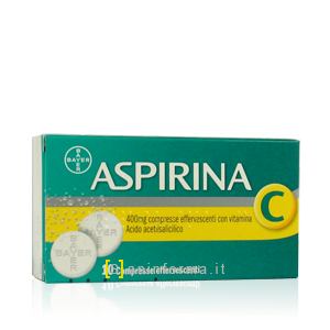 Aspirina C Compresse Effervescenti mg 400+240 - 10 compresse