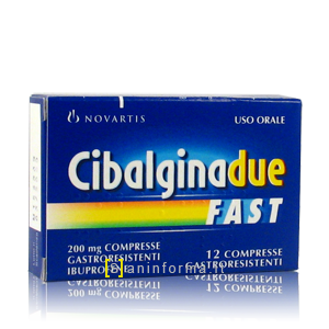 Cibalgina Due Fast 200 mg Ibuprofene
