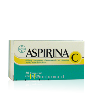 Aspirina C cpr Effer. mg 400+240 - 20