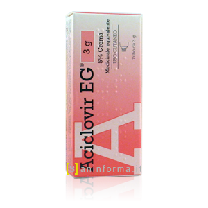 Aciclovir EG 3 g 5% Crema