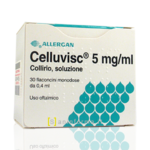 Celluvisc 0,5% collirio monodose ml 0,4 -30 flaconcini