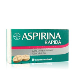Aspirina Rapida 500 mg Compresse Masticabili
