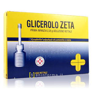 Glicerolo Zeta Prima Infanzia 2,25 g Soluzione Rettale