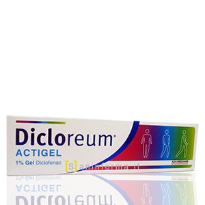 Dicloreum Actigel gel 1% 50g