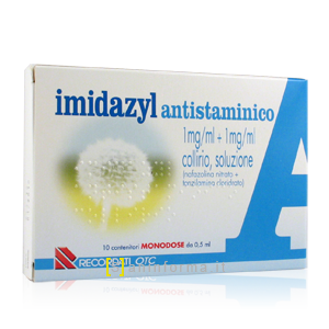 Imidazyl Antistaminico 1 mg/ml + 1 mg/ml Collirio Soluzione Contenitori Monodose