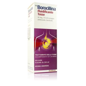 Neo Borocillina Fluidificante Tosse 30 mg/10 ml Sciroppo