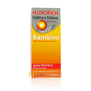 Nurofen febbre - dolore bambini sciroppo. ml150