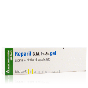 Reparil C.M.1%+5% gel 