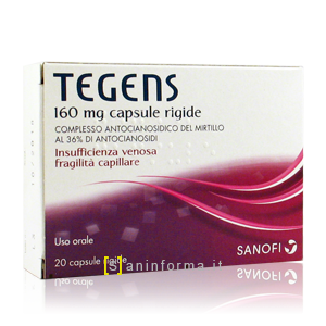 Tegens capsule mg160